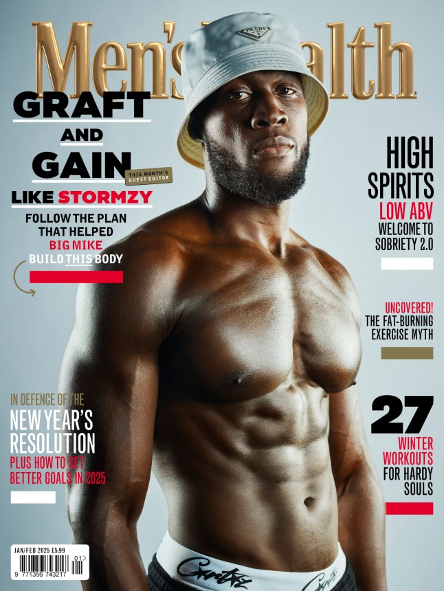 Embargoed to Midnight : Stormzy stars on the cover of Men's Health UK and opens up in major interview Please feature the Men?s Health UK Jan/Feb cover with editorial at ALL times. Please credit: ?Patrik Giardino / Men?s Health UK? and download from here: //we.tl/t-Y9A7OmDXB4 Please credit the quotes to ?Men?s Health UK? and hyperlink the credit to: //www.menshealth.com/uk/fitness/a63170533/stormzy-transformation-muscle/ Please also state: ?Stormzy fronts and guest edits the Jan/Feb issue of Men?s Health UK, on sale from 20th December? There is a selection of images of Stormzy available to use, with credit: ?Patrik Giardino / Men?s Health UK?. Please download from the following links: o For print editorial, please the cover and images here: //we.tl/t-bj8KimGNF7 o For online editorial, please use the cover and watermarked images here: //we.tl/t-oXBv2qqKNP Please note, these images must only be used alongside the quotes in the below press release and are not to be used out of context. The images must not be cropped or altered. Warrant there will be no derogatory, defamatory or negative reference made to Men?s Health or anyone featured in the release or images