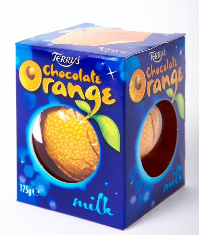 Mandatory Credit: Photo by Chris Lobina/REX/Shutterstock (1614261dt) Terry's Chocolate Orange Various